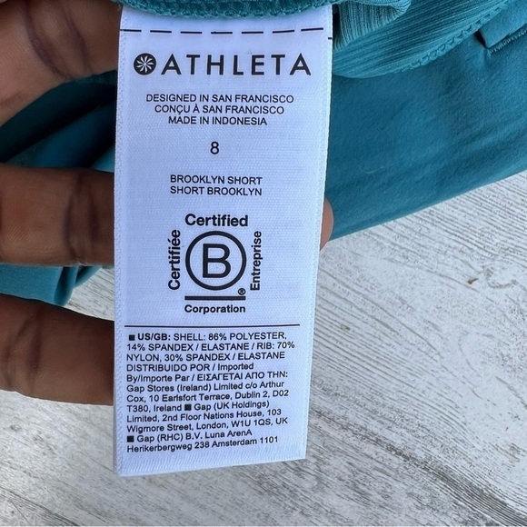 Athleta Short Pants Size 8 Womens Casual Athleisure Wear - Picture 11 of 15